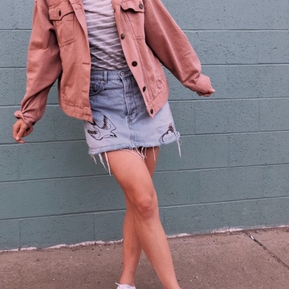 Zara Embroidered Mini Skirt - Picture 5 of 5